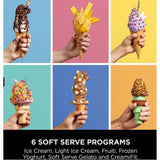 Ninja CREAMi Scoop & Swirl 13-in-1 Soft Serve & Ice Cream Maker In Platinum Silver