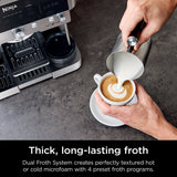 Ninja ES601UK Luxe Café Premier Espresso Machine in Black/Silver