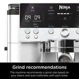Ninja ES601UK Luxe Café Premier Espresso Machine in Black/Silver