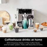 Ninja ES701UK Luxe Café Pro Series Espresso Machine in Black/Stainless Steel