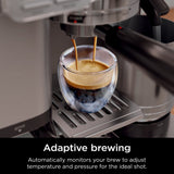 Ninja ES701UK Luxe Café Pro Series Espresso Machine in Black/Stainless Steel