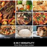 Ninja Foodi 8-in-1 PossibleCooker Slow Cooker & Multi-Cooker Sea Salt Grey In Blue