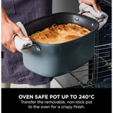 Ninja Foodi 8-in-1 PossibleCooker Slow Cooker & Multi-Cooker Sea Salt Grey In Blue