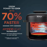Ninja HyperHeat 9-in-1 6L PC201 Pressure & Rice Cooker In Black