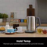 Ninja KT201UK Stainless Steel Perfect Temperature Kettle, Rapid Boil