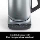 Ninja KT201UK Stainless Steel Perfect Temperature Kettle, Rapid Boil