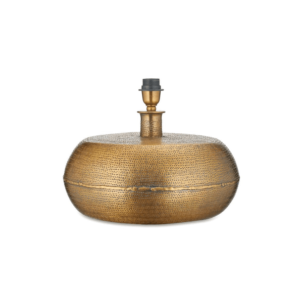 Nkuku Lumbu Lamp in Antique Brass - Large