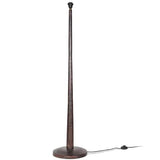 Nkuku Sahar Mango Wood Floor Lamp - Dark Stain