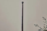 Nkuku Sahar Mango Wood Floor Lamp - Dark Stain