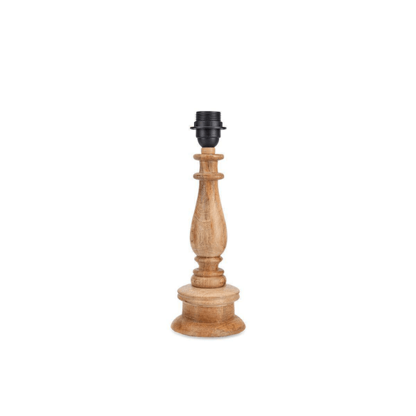 Nkuku Usha Mango Wood Lamp Base