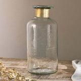 nkuku Chara Hammered Bottle - Hammered, 31.5cm
