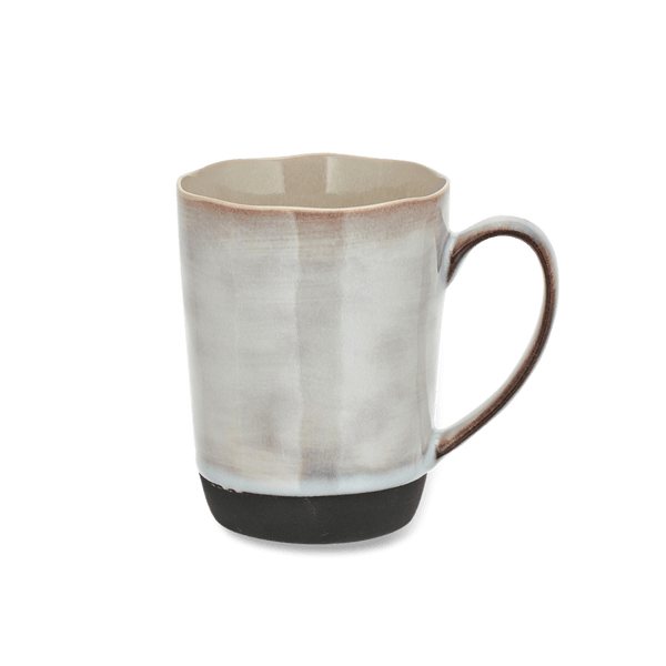 Nkuku Large Edo Slate Mugs, Set Of 2