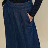 Nobody's Child Dark Denim Maxi Skirt