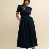 nobody's Child Natalia Midaxi Dress In Black
