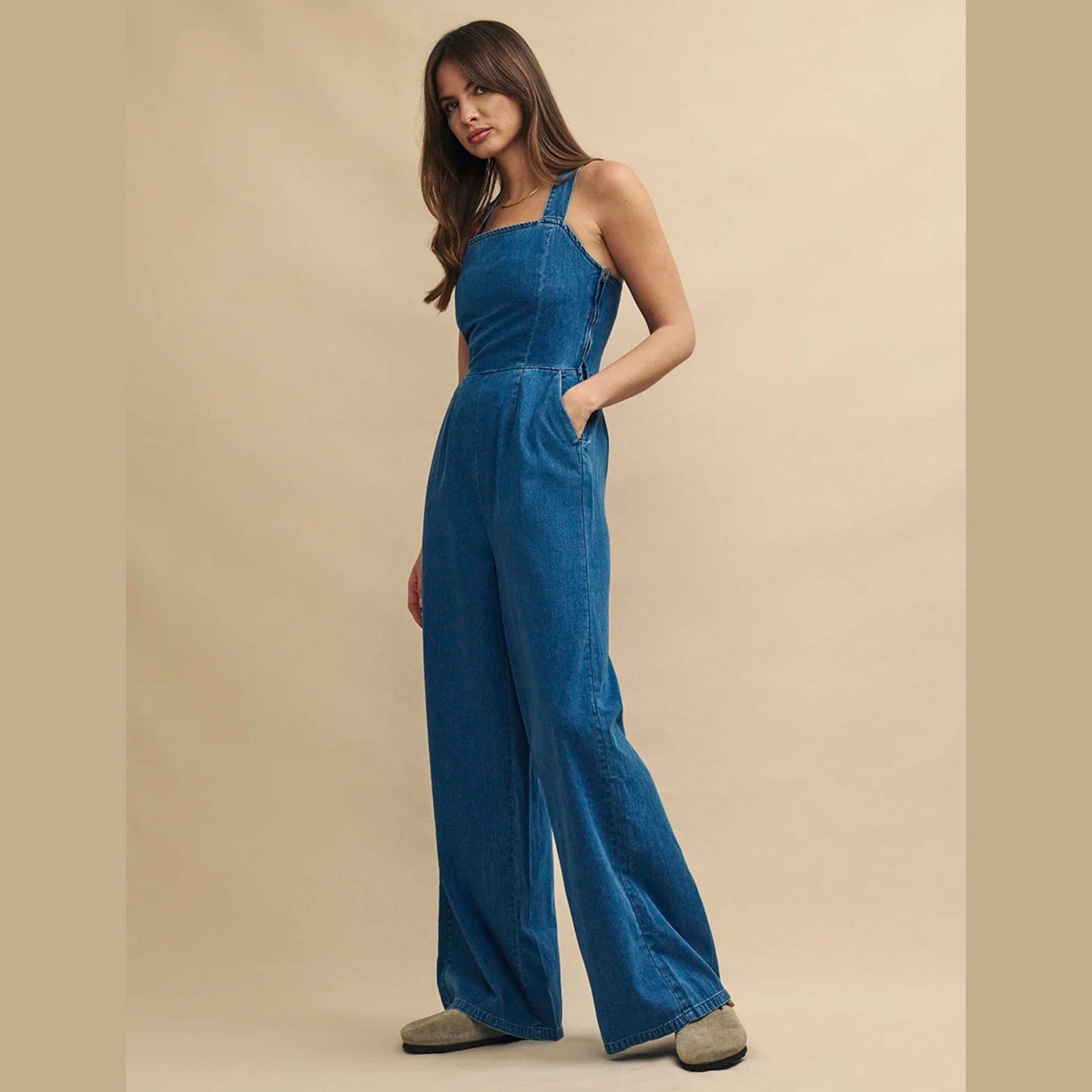 Nobody s Child Fearne Cotton Denim Jumpsuit