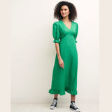 Nobody's Child Green Delilah Midi Tea Dress