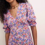 Nobody's Child Vintage Pink Floral Delilah Midi Dress
