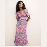 Nobody's Child Vintage Pink Floral Delilah Midi Dress