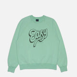 Nudie Jeans Palle Sweatshirt Take It Easy Turquoise