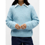 OBJECT Knitted Pullover In Winter Sky