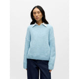 OBJECT Knitted Pullover In Winter Sky