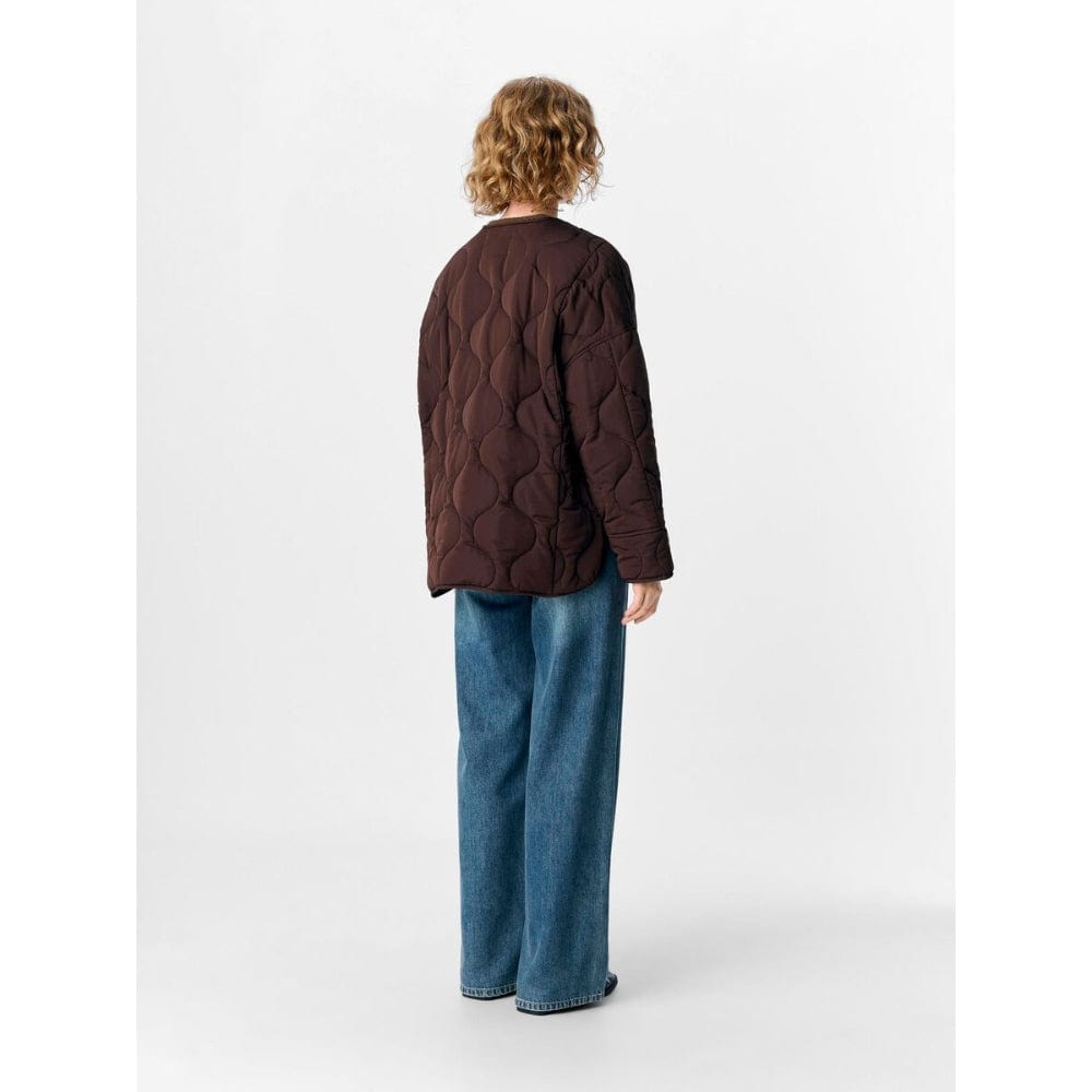 Reusable Java Jackets OBJECT OBJALLIE Quilted Jacket In Java