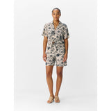 OBJECT OBJEMBER Printed Shirt In Sandshell