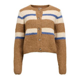 OBJECT OBJGALIA Knitted Cardigan In Tannin
