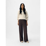 OBJECT Objlisa Trousers In Seal Brown