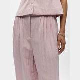 OBJECT OBJMOLLY Loose Fit Trousers In Lilac Pink