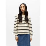 OBJECT OBJREYNARD Balloon Sleeved Jumper In Sandshell
