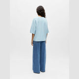 OBJECT OBJREYNARD Knitted Top In Winter Sky