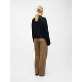 OBJECT OBJSAGGIA Bow-detailed Cardigan In Black