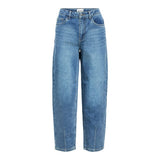 OBJECT OBJSAVA Barrel Ankel Jeans In Blue Denim