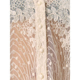 OBJECT OBJSIGA Lace Shirt In White Sand