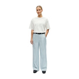 OBJECT Wide-leg Trousers In Cloud Dancer