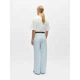 OBJECT Wide-leg Trousers In Cloud Dancer