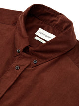 Oliver Spencer Brook Shirt Camden Cord Brown