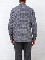 Oliver Spencer Clerkenwell Tab Shirt Cora Blue