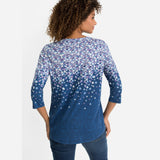 Olsen Amy Shirt Long Sleeves Ink Blue