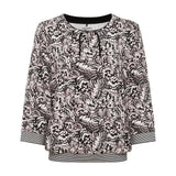 Olsen Clara Fit Top With 3/4 Sleeves