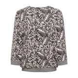Olsen Clara Fit Top With 3/4 Sleeves
