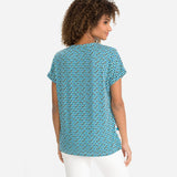 Olsen Cosima T-Shirt Short Sleeve Blue