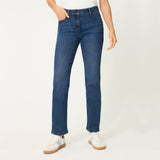 Olsen Lisa Straight Fit Jeans Denim In Blue