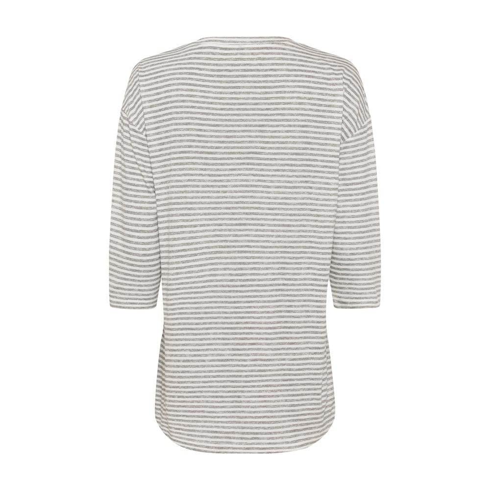Olsen Long Sleeved Top With Dropped Shoulder in Cosima Fit