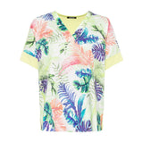 Olsen Olympia Fit Leaf Print Blouse