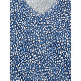 Olsen Patterned Top in Edda Fit
