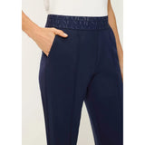 Olsen Pull-On Knit Pant In Navy