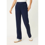 Olsen Pull-On Knit Pant In Navy