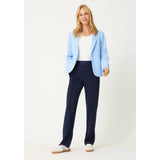 Olsen Pull-On Knit Pant In Navy